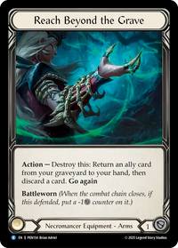 Reach Beyond the Grave (Cold Foil)