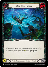 Man Overboard (yellow) (Rainbow Foil)