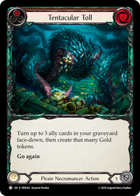 Tentacular Toll (red) (Rainbow Foil)