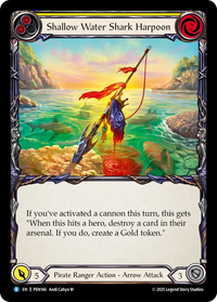 Shallow Water Shark Harpoon (Rainbow Foil)
