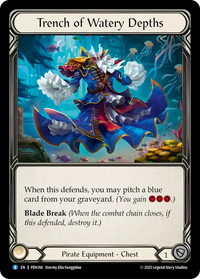 Trench of Watery Depths (Cold Foil)