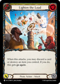 Lighten the Load (yellow) (Rainbow Foil)