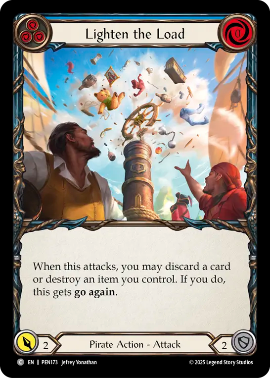 Lighten the Load (blue)
