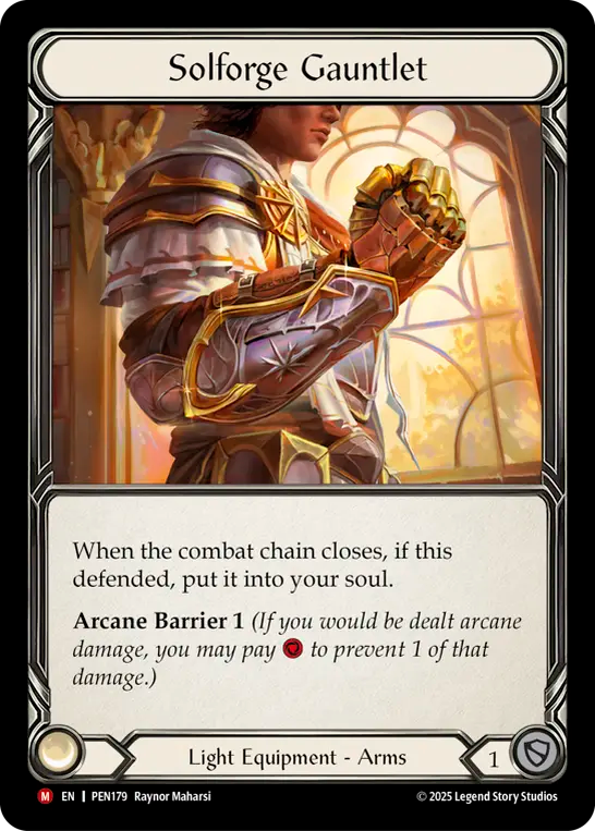 Solforge Gauntlet (Cold Foil)
