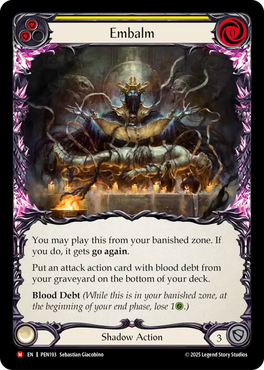 Embalm (Rainbow Foil)