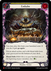 Embalm (Rainbow Foil)