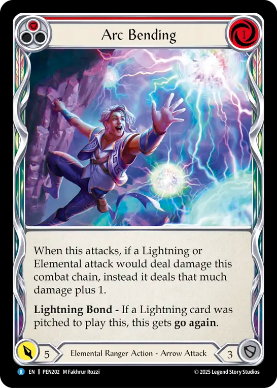 Arc Bending (Rainbow Foil)