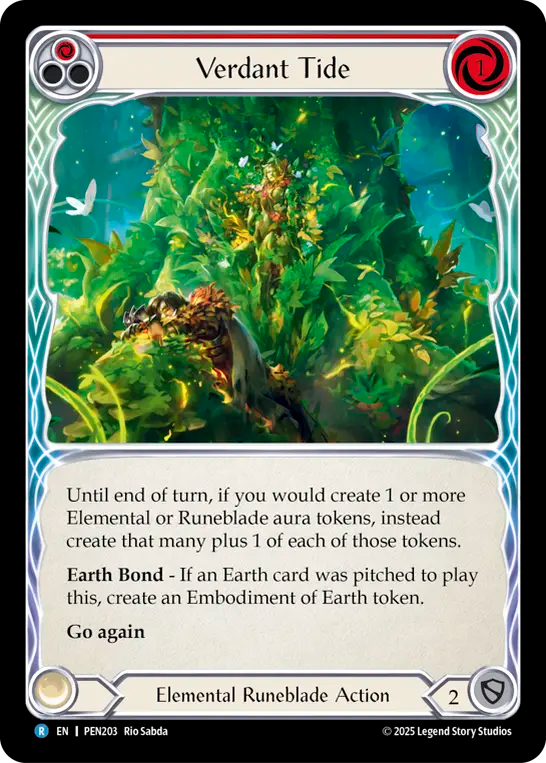 Verdant Tide (Rainbow Foil)