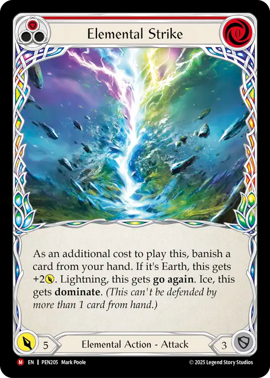 Elemental Strike - Compendium of Rathe - Flesh & Blood TCG - FaB
