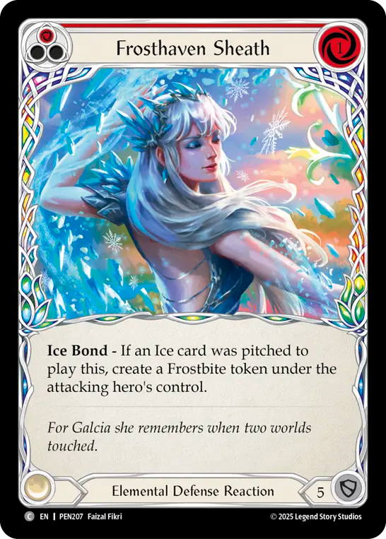 Frosthaven Sheath (Rainbow Foil)