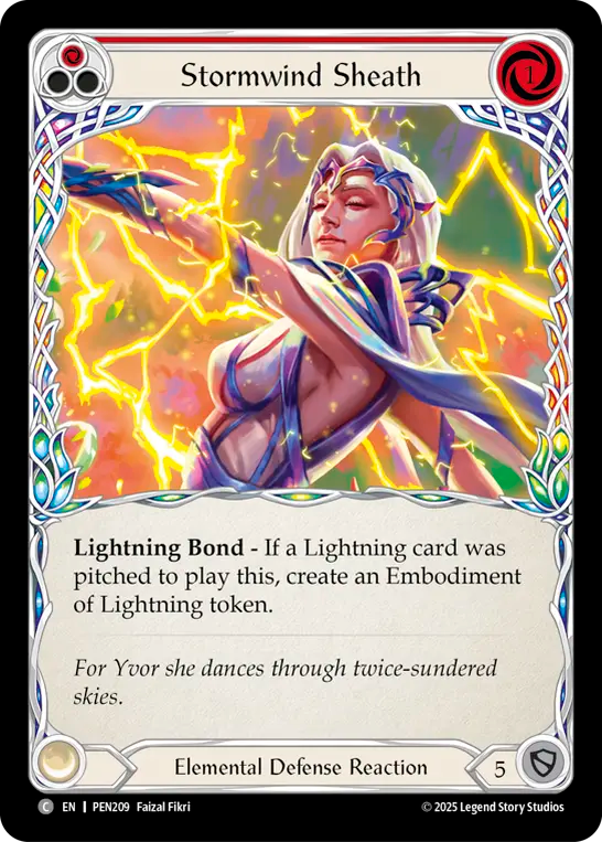 Stormwind Sheath (Rainbow Foil)