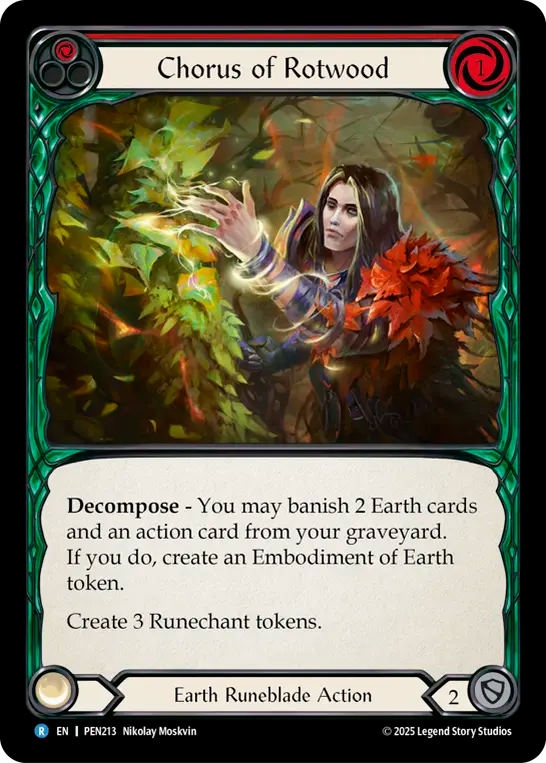 Chorus of Rotwood (Rainbow Foil)