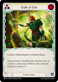 Oath of Oak (yellow) (Rainbow Foil)