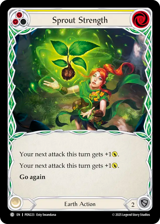 Sprout Strength (yellow) (Rainbow Foil)