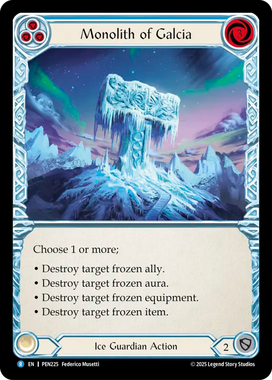Monolith of Galcia (Rainbow Foil)
