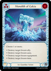 Monolith of Galcia (Rainbow Foil)