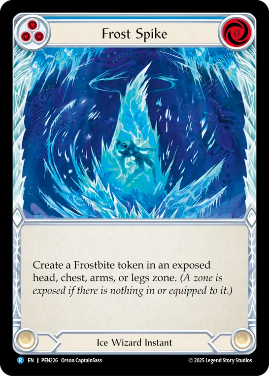 Frost Spike (Rainbow Foil)