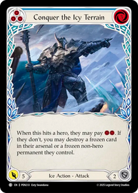 Conquer the Icy Terrain (blue) (Rainbow Foil)