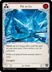 Put on Ice (red)