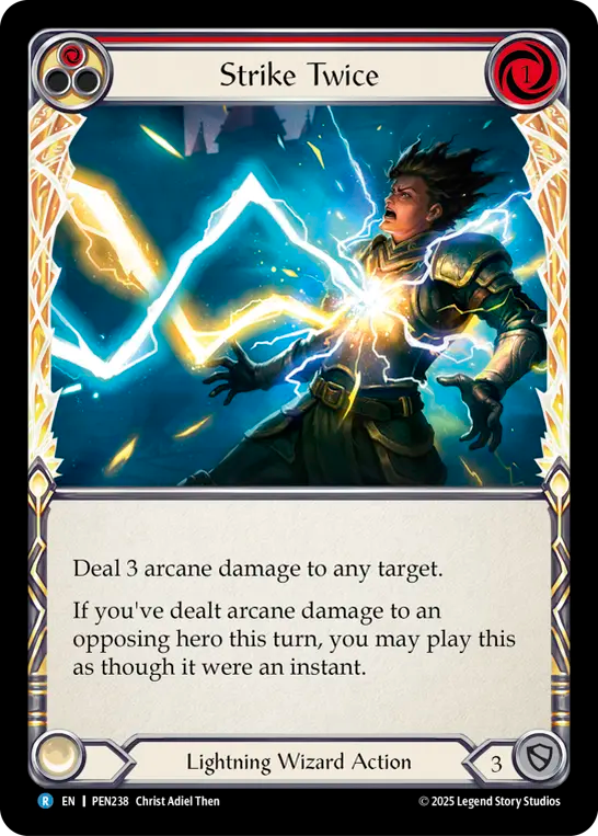 Strike Twice (Rainbow Foil)