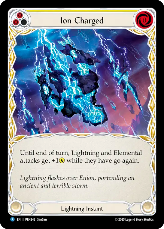Ion Charged (Rainbow Foil)