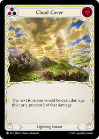 Cloud Cover (yellow) (Rainbow Foil)