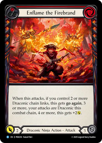 Enflame the Firebrand (Rainbow Foil)