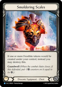 Smoldering Scales (Cold Foil)