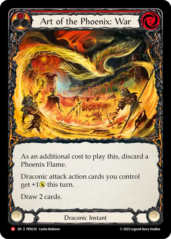 Art of the Phoenix: War (Rainbow Foil)