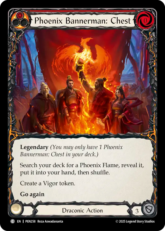 Phoenix Bannerman: Chest (Rainbow Foil)