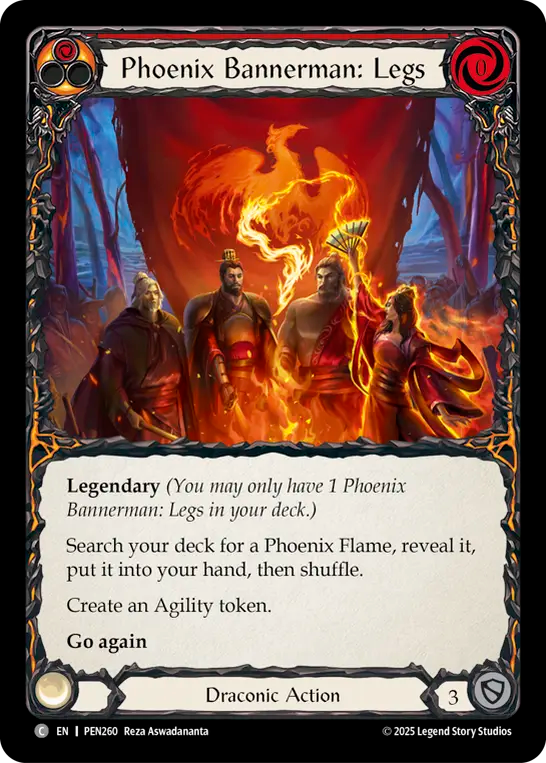 Phoenix Bannerman: Legs (Rainbow Foil)