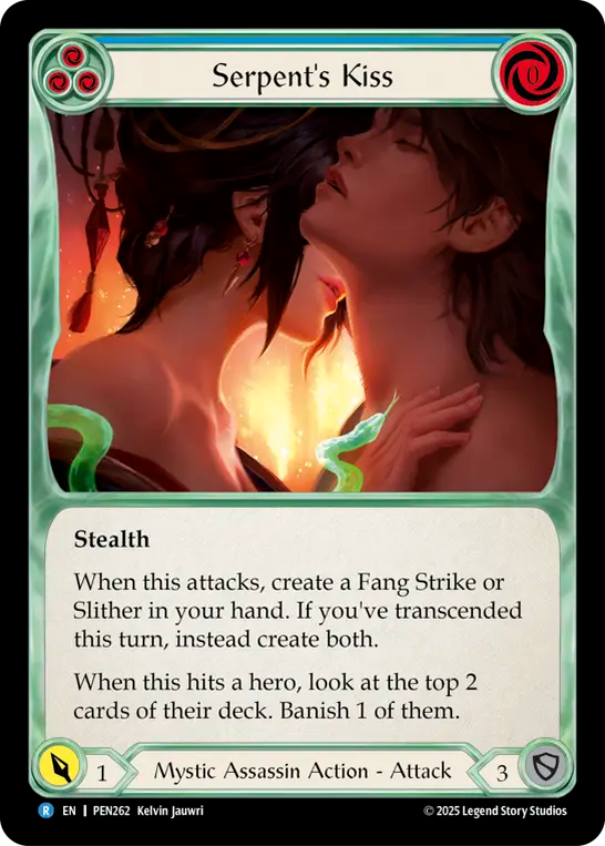 Serpent's Kiss (Rainbow Foil)