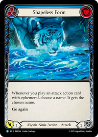 Shapeless Form (Rainbow Foil)