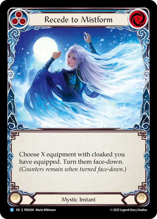 Recede to Mistform (Rainbow Foil)