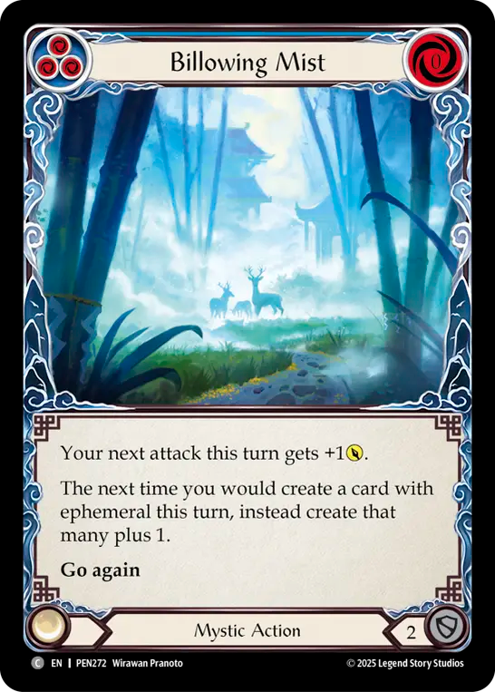 Billowing Mist (Rainbow Foil)