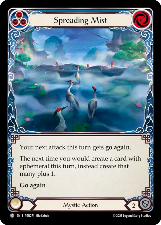 Spreading Mist (Rainbow Foil)