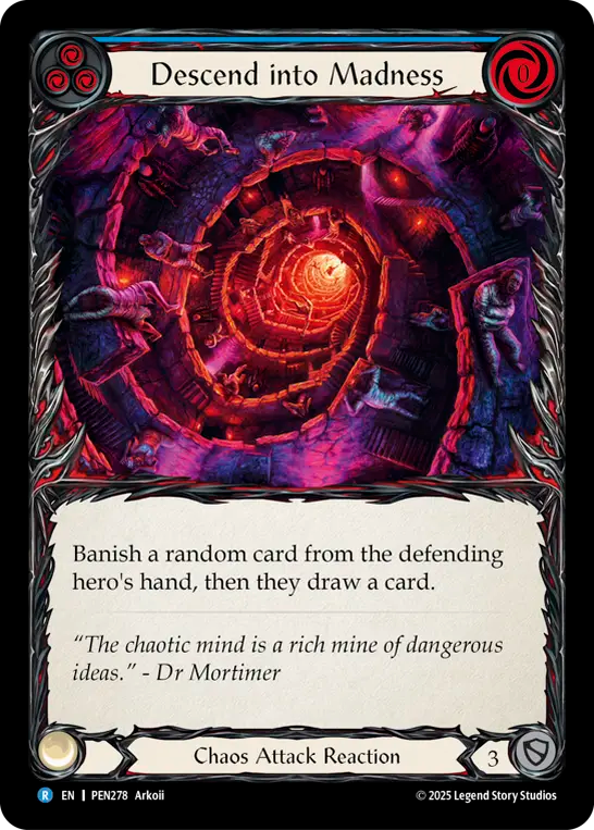 Descend into Madness (Rainbow Foil)