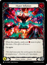 Hyper Inflation (blue) (Rainbow Foil)