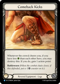 Comeback Kicks (Cold Foil)