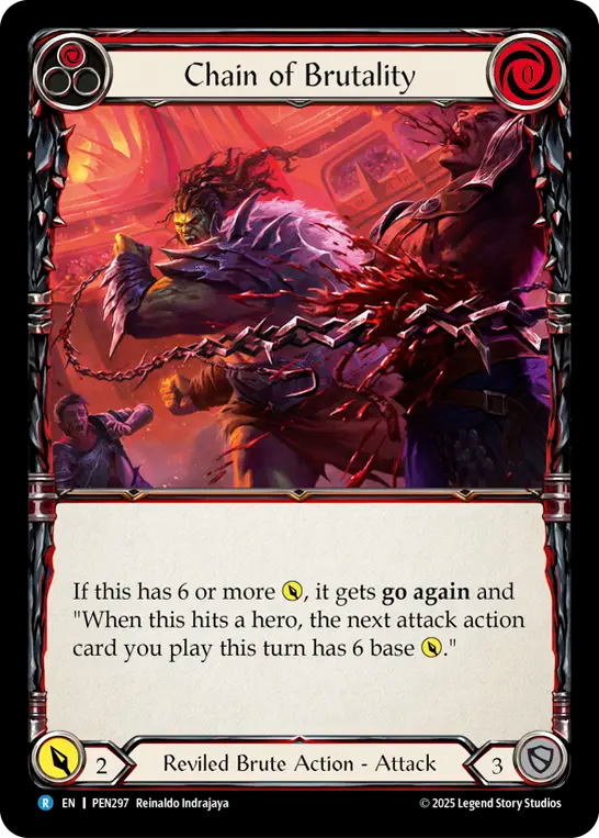 Chain of Brutality (Rainbow Foil)