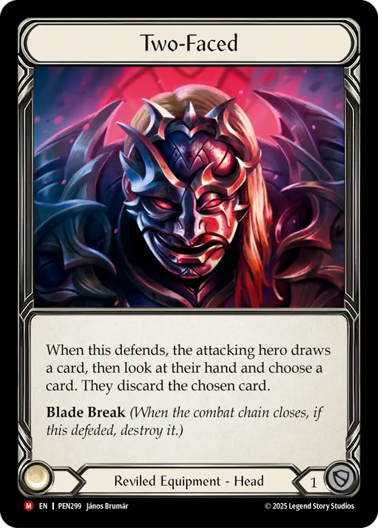 Two-Faced (Cold Foil)