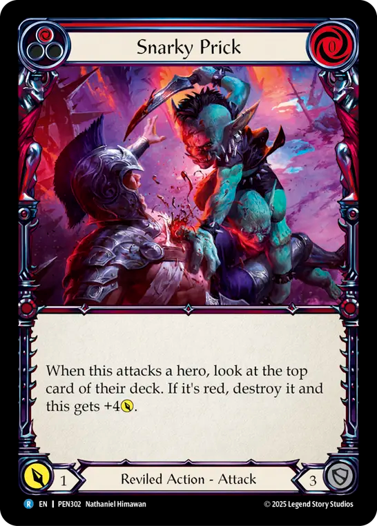 Snarky Prick (Rainbow Foil)