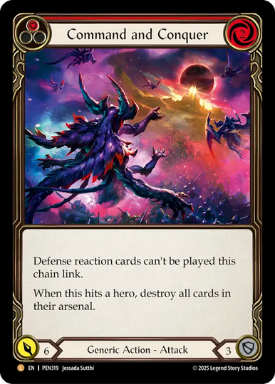 Command and Conquer (Alternate Art) - Compendium of Rathe - Flesh