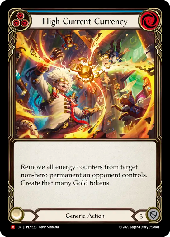 High Current Currency (Rainbow Foil)