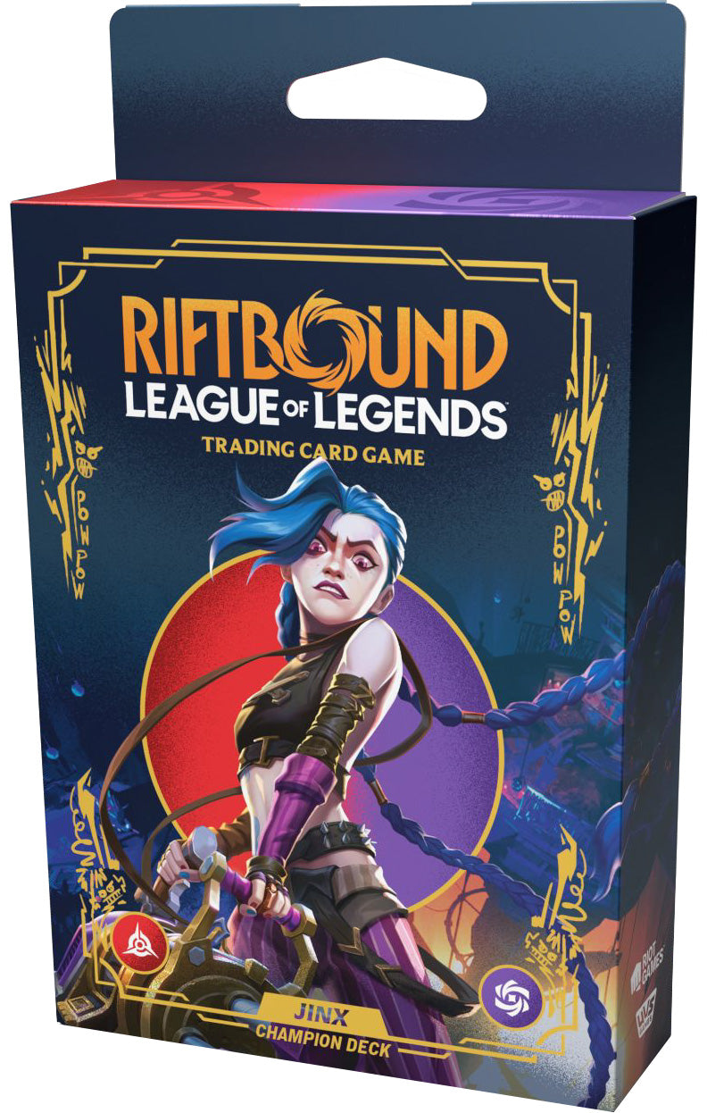 (PRE-ORDER) Riftbound - League of Legends TCG: Origins - Champion Deck - Jinx