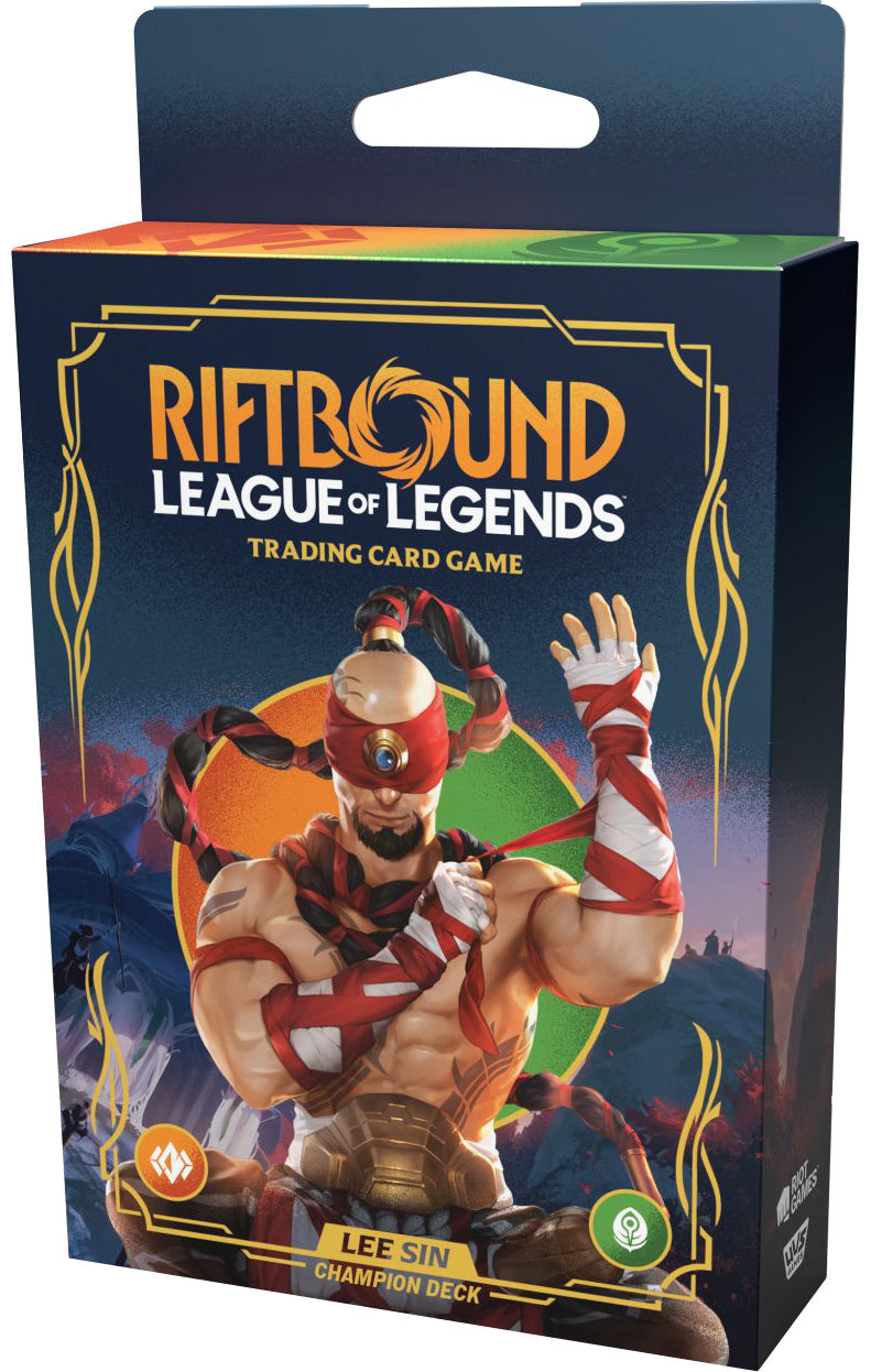 (PRE-ORDER) Riftbound - League of Legends TCG: Origins - Champion Deck - Lee Sin