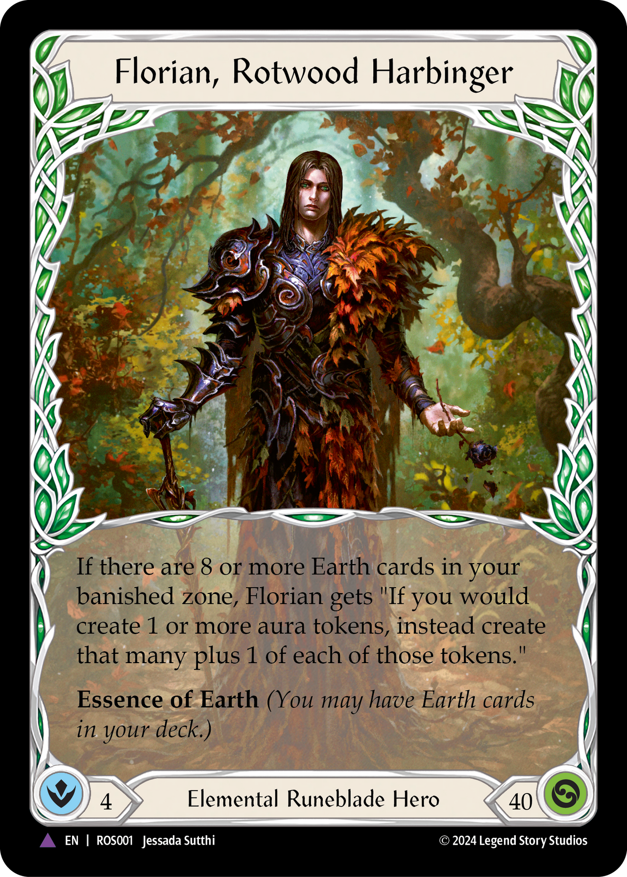 Florian, Rotwood Harbinger - Marvel - Rosetta - Flesh & Blood TCG