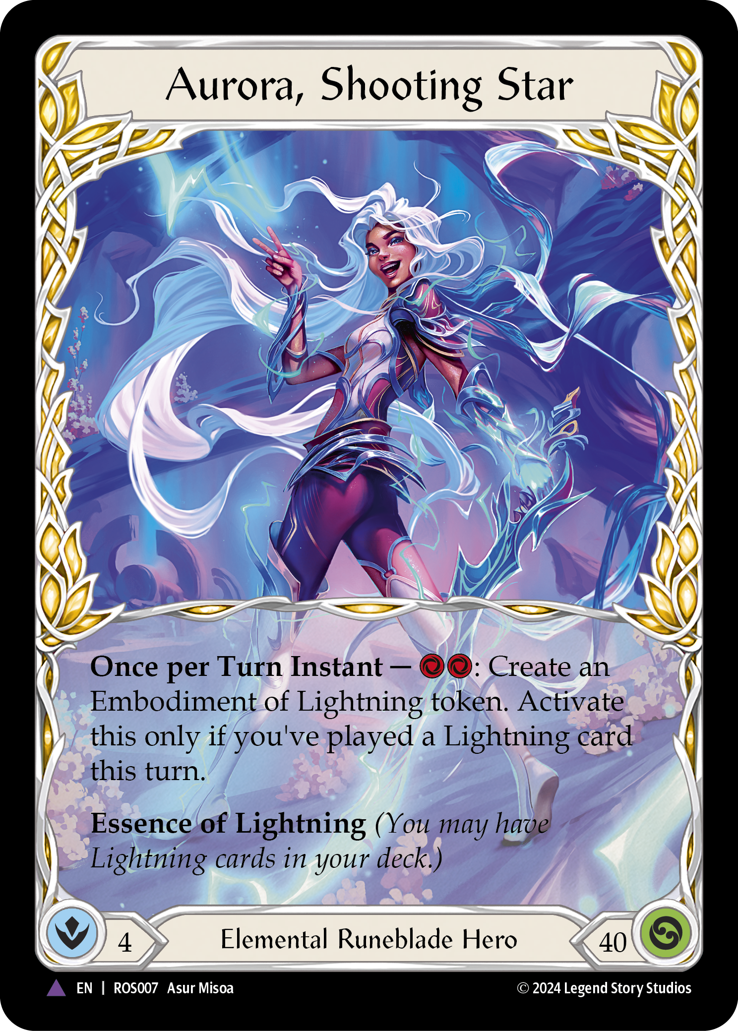 Aurora, Shooting Star - Marvel - Rosetta - Flesh & Blood TCG - FaB