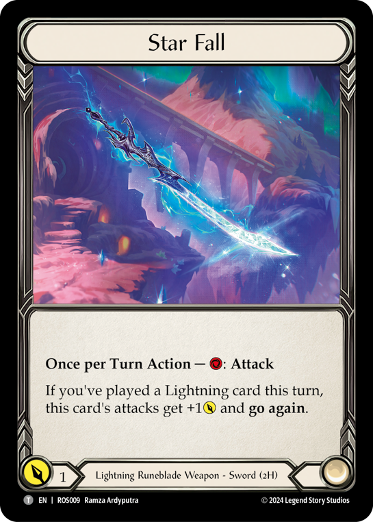 Star Fall (Cold Foil) - Rosetta - Flesh & Blood TCG - FaB