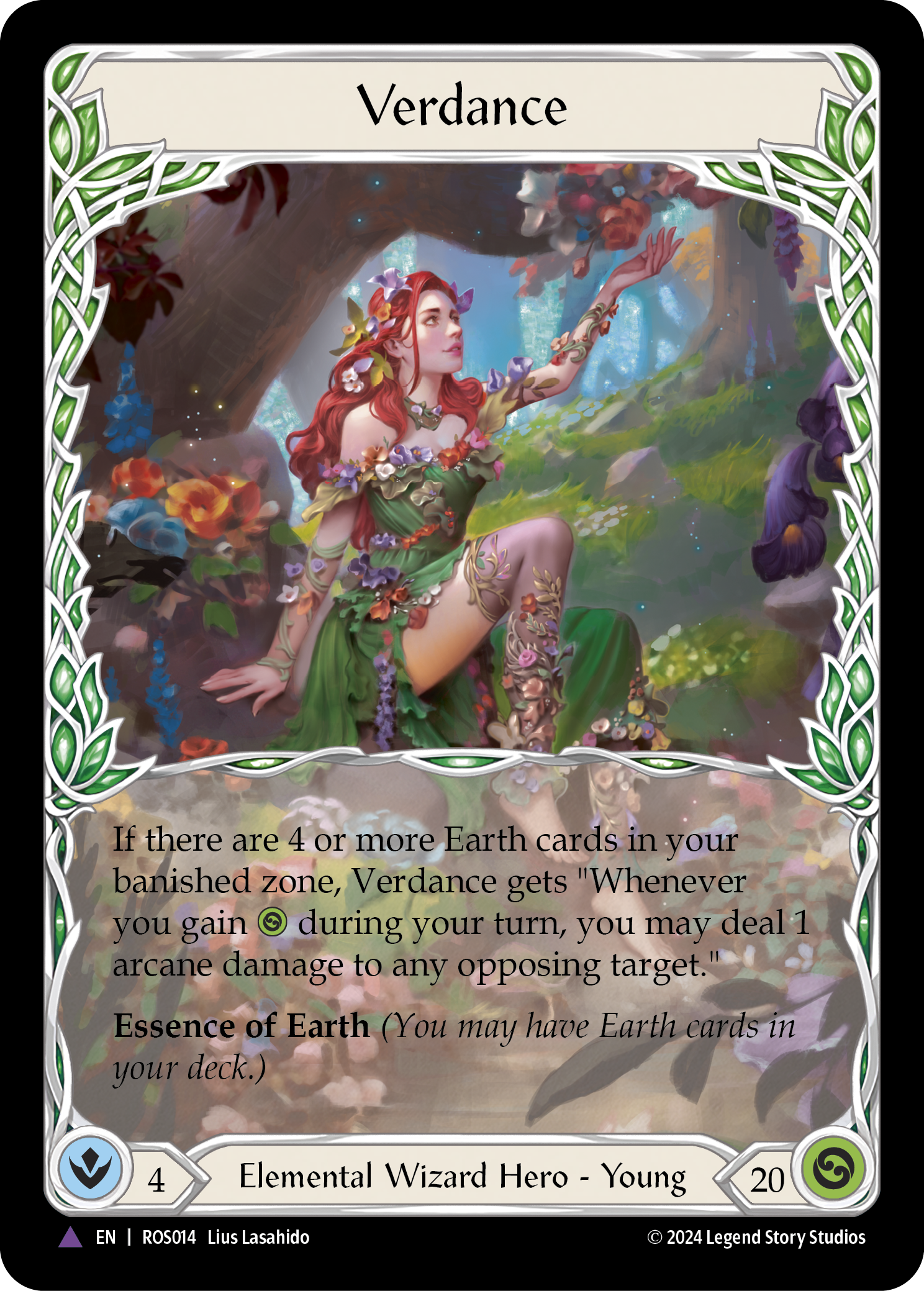 FAB Flesh and Blood 薔薇の棘、ヴァーダンス Marvel Verdance - Marvel - Rosetta - Flesh & Blood TCG - FaB Foundry